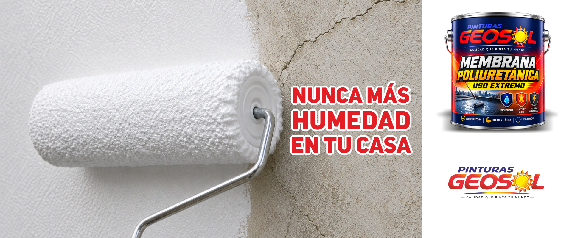Pinturas Geosol - Membrana Poliuretánica